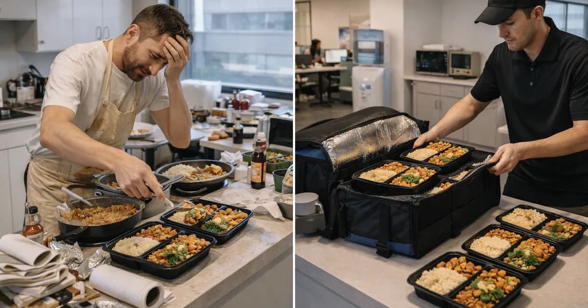 In-House Kitchen vs. Outsourced Corporate Catering