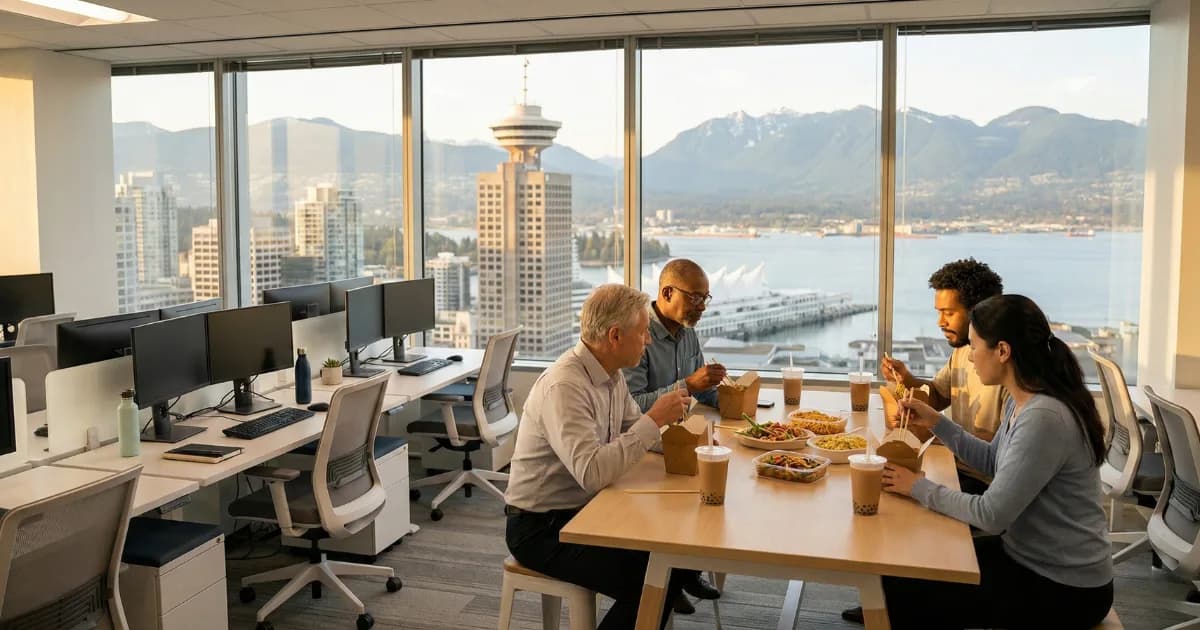 Featured image for Hybrid Work Lunch Logistics: How to Feed a Team That's Never All There