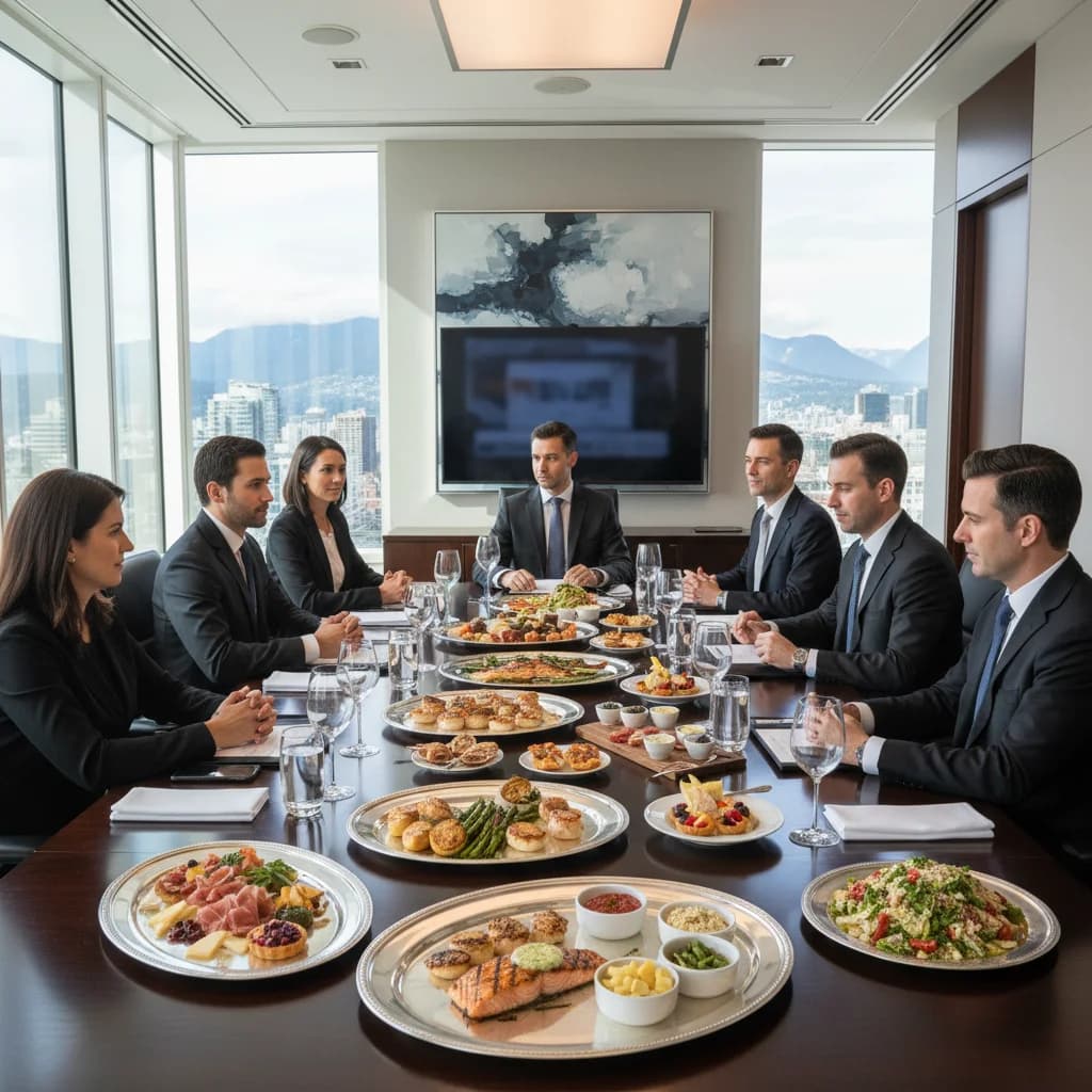 Law Firm Catering in Vancouver: What Partners Expect