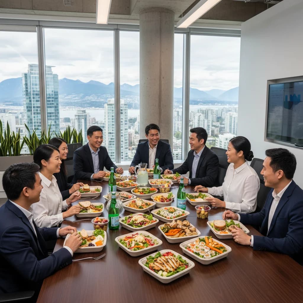 How Do Vancouver Companies Handle Daily Office Lunches? A 2026 Guide to Corporate Meal Solutions